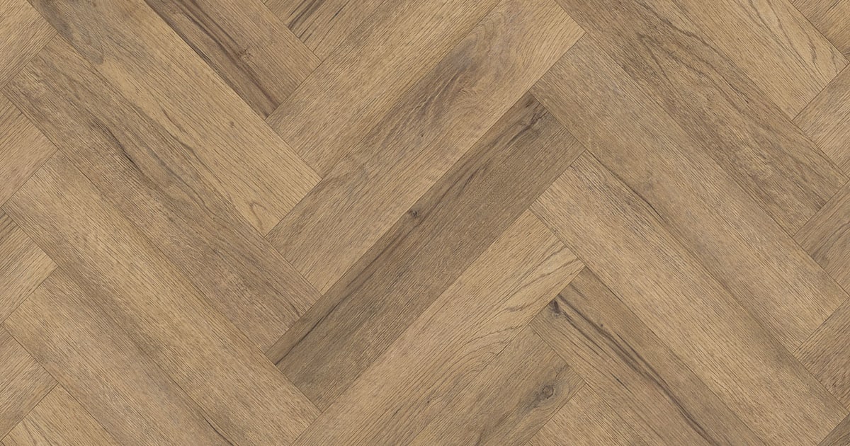 Lodge Oak in Large Parquet: Amtico Spacia LVT Design flooring